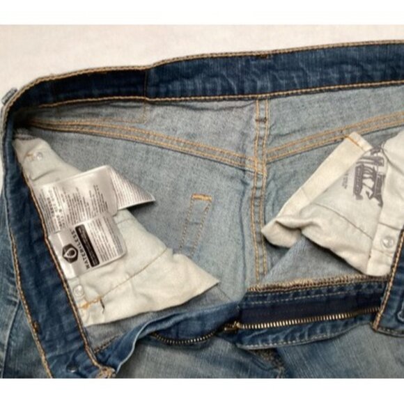 Levi's 505 Regular Fit Straight Leg Jeans Loose Fit Denim Men 31X30 Read - Picture 6 of 9